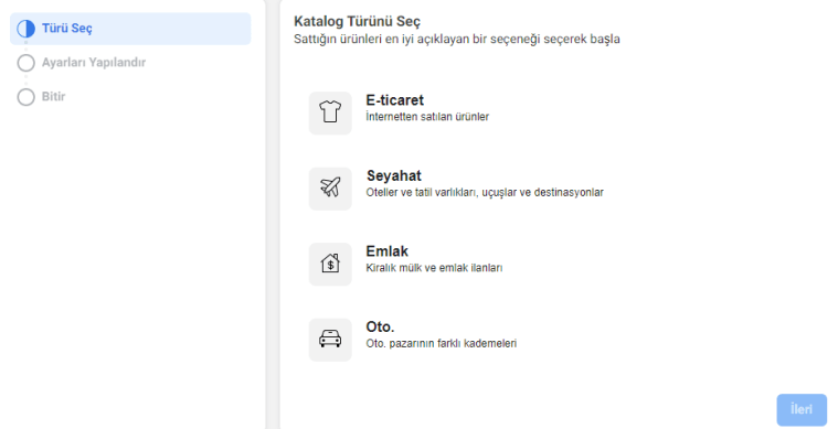 Facebook Katalog Oluşturma Görseli