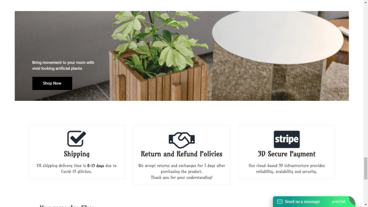 Cheap Uplift Home Home Page Banner & Payment Gateway